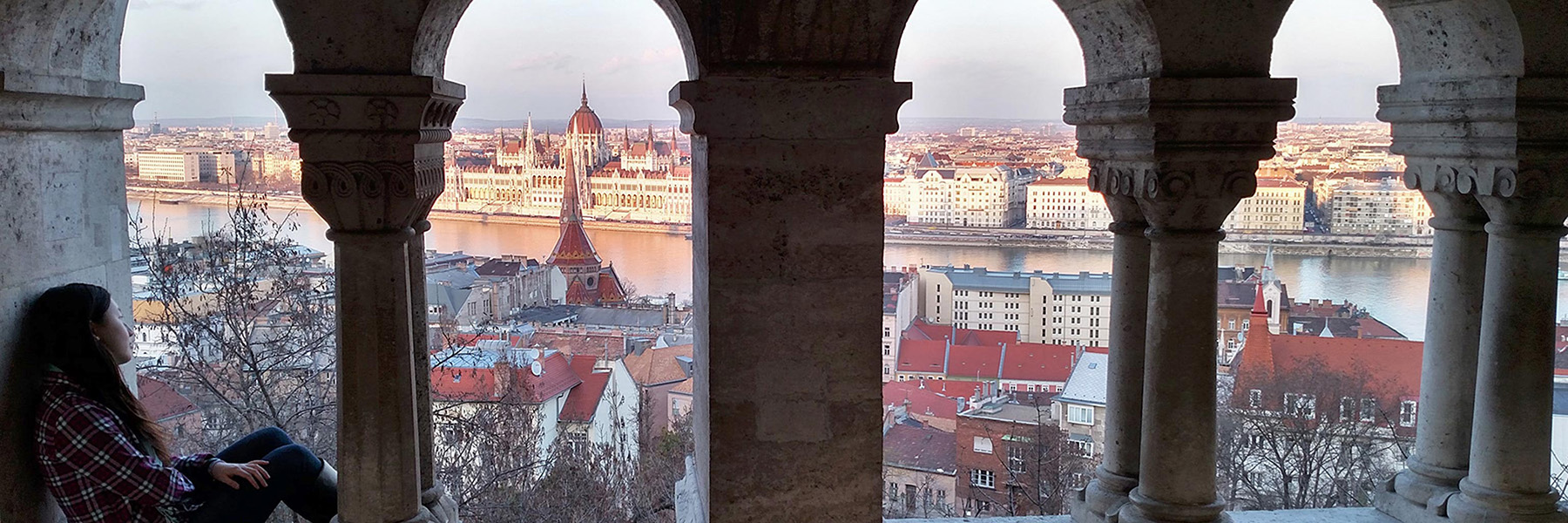 Budapest city skyline